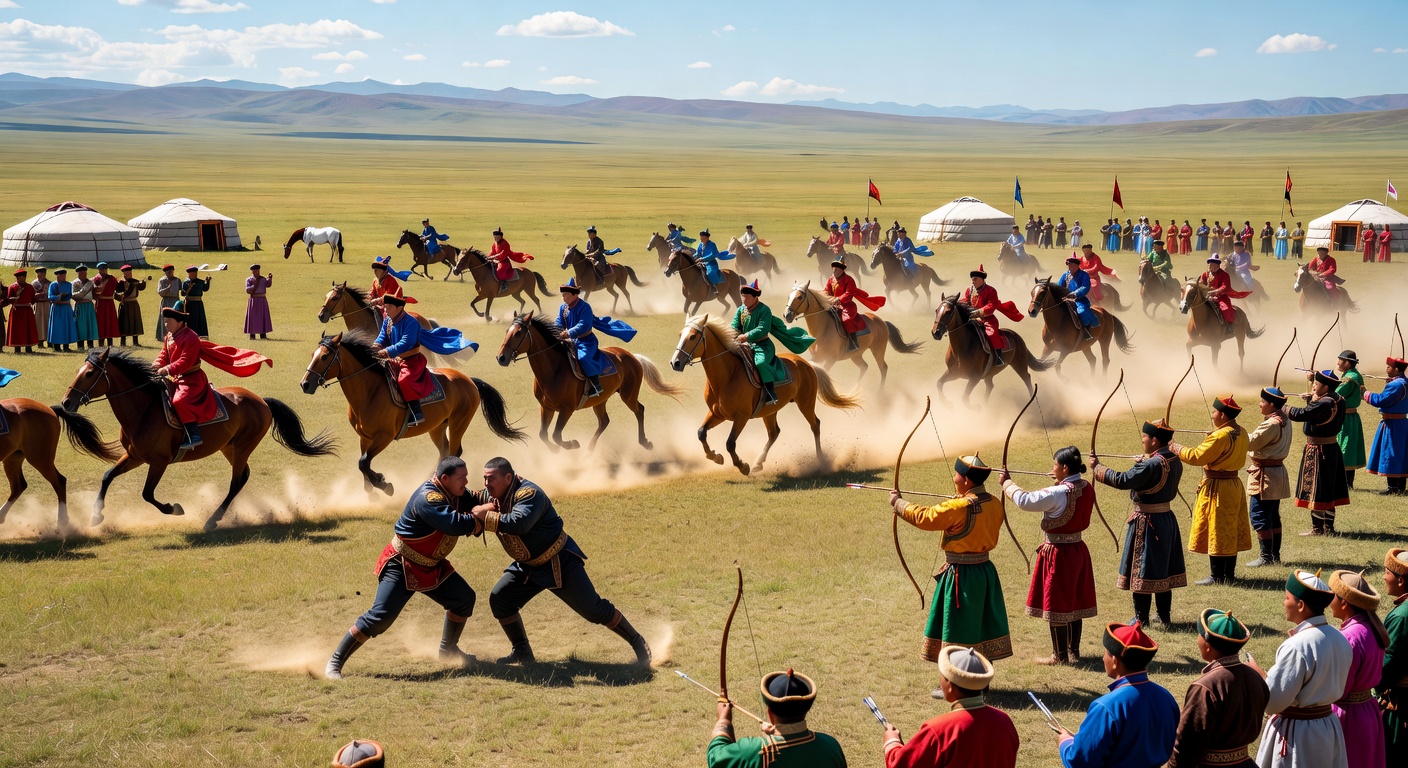 Naadam Festival Mongolia